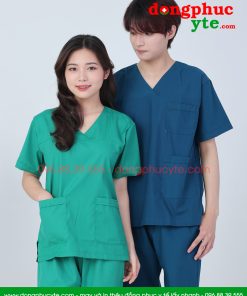 Bộ quần áo phẫu thuật đẹp cho nam nữ - bộ áo blu đồng phục phẫu thuật cho bác sĩ, thẩm mỹ viện,...