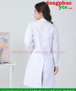 Bộ quần áo blouse trắng - áo blu bác sĩ, dược sĩ nam nữ cộc tay, dài tay