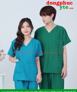 Bộ quần áo phẫu thuật đẹp cho nam nữ - bộ áo blu đồng phục phẫu thuật cho bác sĩ, thẩm mỹ viện,...