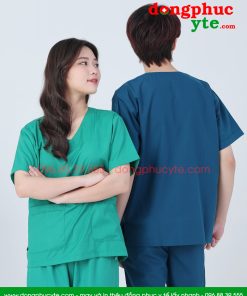 Bộ quần áo phẫu thuật đẹp cho nam nữ - bộ áo blu đồng phục phẫu thuật cho bác sĩ, thẩm mỹ viện,...