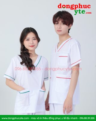 Áo bác sĩ tại Tiền Giang