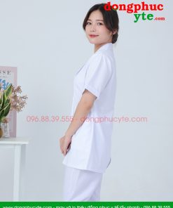 Quần áo vệ sinh nữ cộc tay Lon Nhật