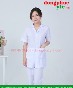 Quần áo vệ sinh nữ cộc tay Lon Nhật