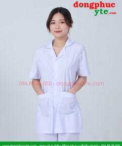 Quần áo vệ sinh nữ cộc tay Lon Nhật